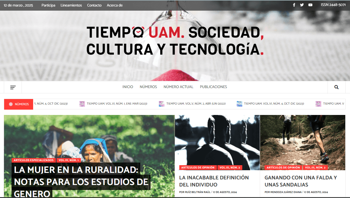 Migración y rediseño de la revista digital Tiempo UAM: una transformación integral